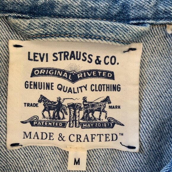 Levi's Made & Crafted long jacket/dress M - Picture 4 of 5